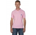 Polo racing homme rose 