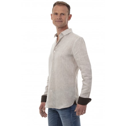 Chemise homme en lin