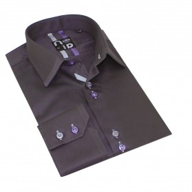 Chemise grise homme