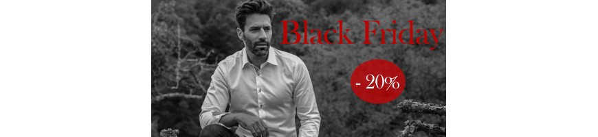 Black Friday - Ugholin : Chemises homme coton - 20% de réduction